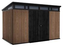 Sodo namelis Keter Penthouse Signature, 342 cm x 216 cm x 226 cm, 16695 l, ruda sp.