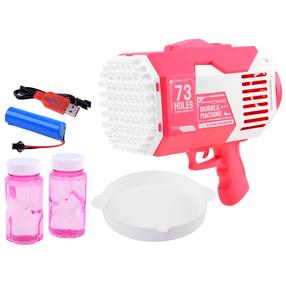 Ziepju burbuļu pistole Bubble Rocket, 400 ml