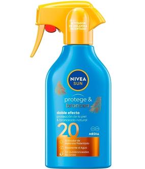 Средство для ухода за загаром для тела Nivea Sun Protect & Bronze SPF20, 250 мл
