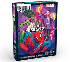 Настольная игра Iello Unmatched Brains And Brawn, EN