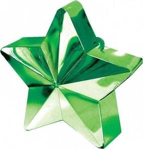 Balionų svarelis universalus Amscan Star, žalia sp.