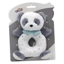 Barškutis Tulilo Panda, balta sp./žalia sp./pilka sp.