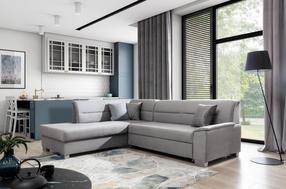 Kampinė sofa Bergen Monolith 84, Monolith 85, pilka sp., kairinė, 208 x 250 cm x 87 cm