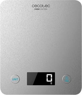 Elektroniski virtuves svari Cecotec Cook Control 10000 Connected, sudraba krās.