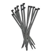 Tvirtinimo dirželis Elematic, poliamidas, juoda, 290 mm x 4.5 mm