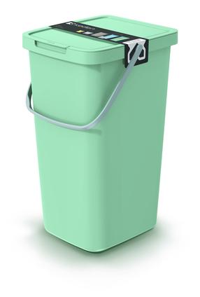 Šiukšliadėžė Prosperplast NHW25-5575C, 25 l l, žalia sp.