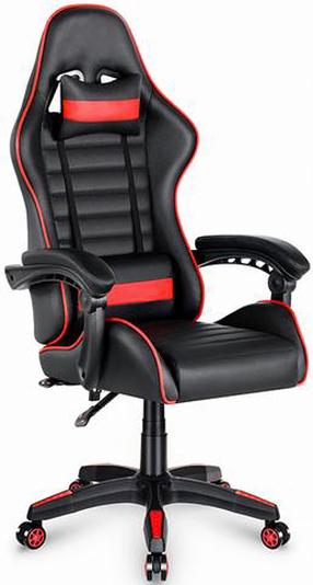 Игровой стул X-Play, 65 x 64 x 123 - 132 см, черный цв./красный цв.