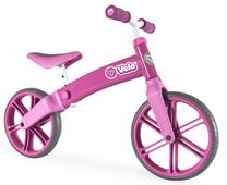 Līdzsvara velosipēds YVolution YVelo 101054, rozā krās., 12"