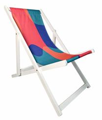Paplūdimio kėdė Homla Color Fiesta, 100 cm x 58.5 cm x 71 - 86 cm