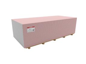 Kipsplaat Norgips, 300 cm x 120 cm x 1.5 cm, tulekindel