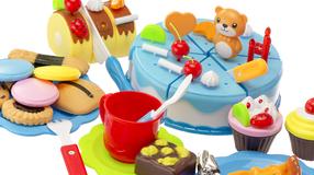 Rotaļu virtuves piederumi Delicious Fruit Cake, daudzkrāsaina