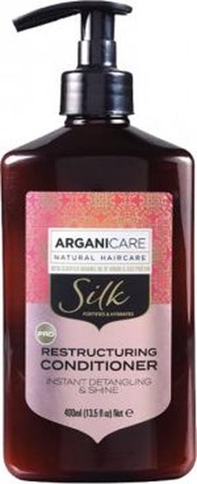 Juukse konditsioneer Arganicare Silk Conditioner, 400 ml