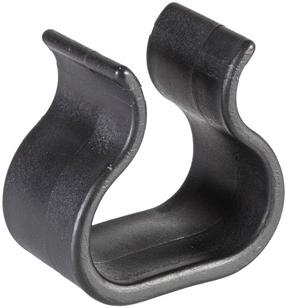 Baldų kojelė Mounting Part For Sofa, 7 cm x 4 cm, juoda