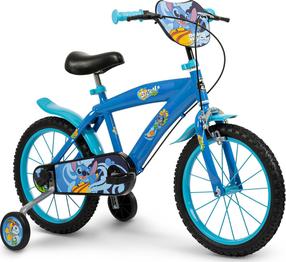 Bērnu velosipēds, bērnu Huffy Disney Stitch, zila krās., 11", 16"