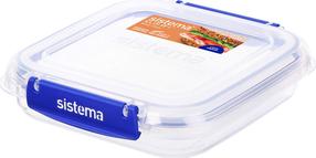 Indelis maistui Sistema Klip It Plus, 0.520 l, skaidri sp./mėlyna sp.