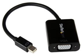 Adapteris StarTech MDP2VGA2 Mini DisplayPort 1.2 male, VGA Female, 0.18 m, juoda sp.