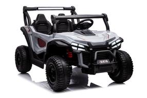 Детский электромобиль Lean Toys S618, серый цв.