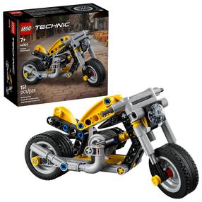 Konstruktorius LEGO® Technic Geltonas motociklas 42225, 151 vnt.