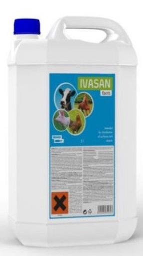 Paviršių dezinfekavimo priemonė, dezinfekavimui Bioveta Ivasan Farm, 10 l