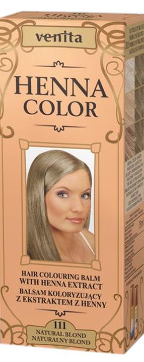 Plaukų dažai Venita Henna Color, blond, Blond 111, 50 ml
