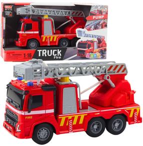 Žaislinė gaisrinė mašina Lean Toys Truck, 1:16, raudona sp.