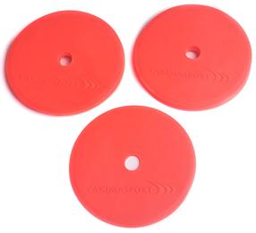 Väljaku märgis Yakima Sport Flat Marker Set 100580, 15 cm, punane v., 10 tk