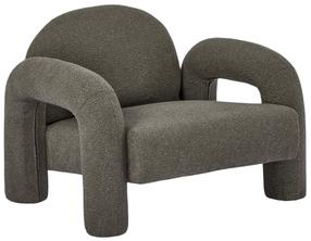 Krėslas Homla Sedia Teddy Boucle, ruda sp., 88 cm x 95 cm x 70 cm
