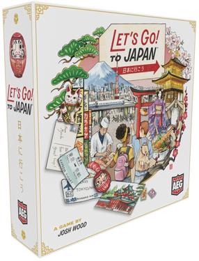Stalo žaidimas Alderac Entertainment Group Let's Go! To Japan, EN