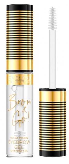 Гель для бровей Eveline Brow & Go, 6 мл, прозрачный цв.
