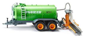  Игрушечный прицеп Siku Vacuum Tanker 2270 2270, зеленый цв.