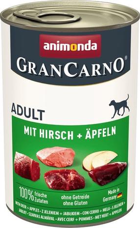 Влажный корм для собак Animonda GranCarno Pork, Venison & Apple, 0.4 кг