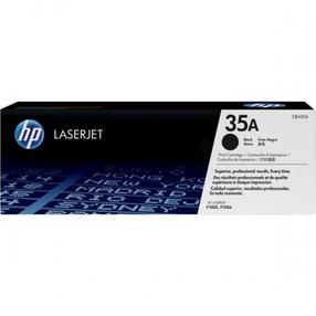 Tonera kasete HP 35A, melna krās.