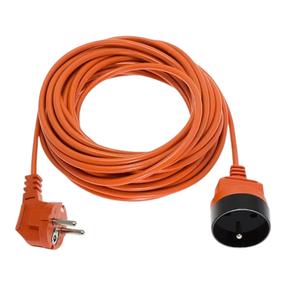 Buitinis ilgintuvas Drel, 3 x 1 mm², 30 m, IP20, 1 lizdo, oranžinė sp.