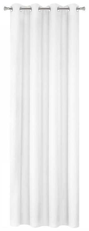 Naktinė užuolaida ZKXT-22, balta sp., 140 cm x 250 cm