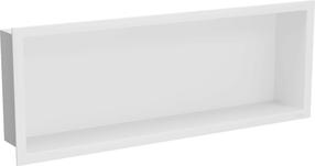 Iebūvējams sienas plaukts Mexen X-Wall-R, 10 cm x 20 cm x 60 cm, balta krās.