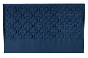 Gultas galvgalis Modulo W2, 175 cm x 8 cm, 120 cm, zila krās.