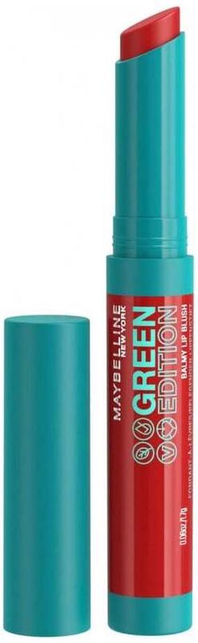 Губная помада Maybelline Green Edition Balmy Lip Blush, 1.7 г, 02 bonfire