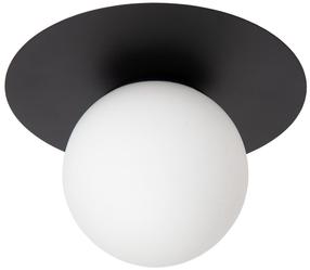 Lampa griesti Lucide Tricia 79187/01/30, E27, 1 x 15 W, balta krās. / melna krās.