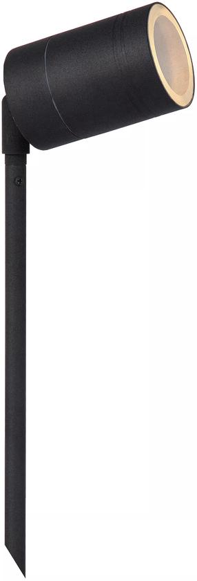 Savienojams āra apgaismojums Lucide Arne-Led, 5W, GU10, IP44, melna krās., 6.3 cm x 36 cm