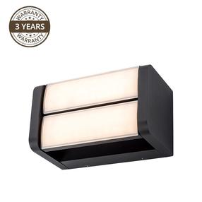 Уличный настенный светильник Domoletti Effection ELED-630-2, 6Вт, LED, IP54, черный цв., 12 см x 12 см