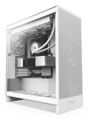 Arvuti korpus NZXT H7 Flow, valge v.