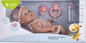Lėlė - kūdikis Pure baby ZJA215301, 30 cm, rožinė sp.