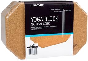 Jogas bloks Avento Yoga Brick 41WP, 23 cm, brūna krās.