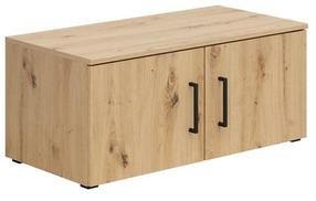 Spintelė Black Red White MultiDo, artisan oak sp., 40 cm x 80 cm x 35 cm