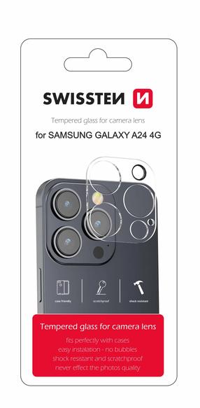 Kameros apsauginis stikliukas Swissten Samsung Galaxy A24 4G, -, 6.5 "