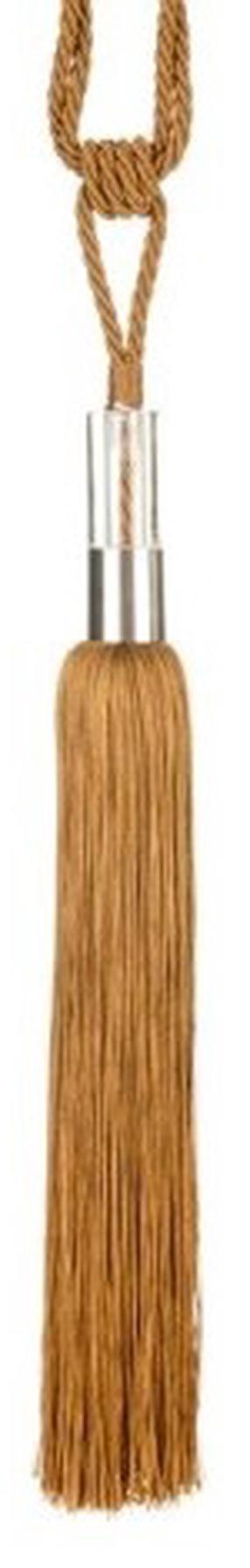 Dekoratyvinė užuolaidų virvė Luiza, 72 cm, aukso sp.