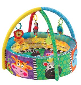 Aktyvumo kilimėlis Playgro, 73 cm x 73 cm, įvairių spalvų