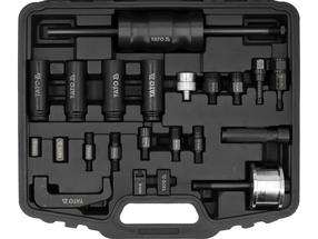 Purkštukų traukimo rinkinys, purkštukų traukikliai su inerciniu plaktuku Yato YT-06175, 150 - 460 mm, 25 - 30 mm, 22 vnt.
