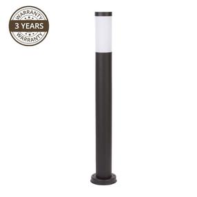 Vabalt seisev välisvalgusti Domoletti DH022-800, 23W, E27, IP44, must v., 7.6 cm x 80 cm