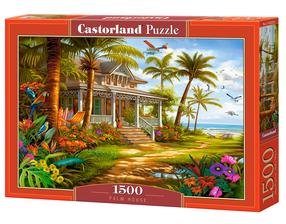 Пазл Castorland 1500 el. Palm House C-152223, 47 см x 68 см, 1500 шт., многоцветный